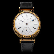 Men’s KEY WIND Wristwatch with Restored Vintage AUGUSTE SALTZMAN Mechanical Movement | Artisan-Built Watch