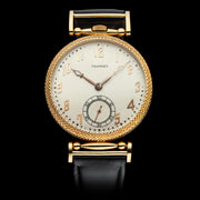 AMBER Men's Converted Wristwatch fits TAVANNES Vintage Mechanical Movement - The Timeless Watches