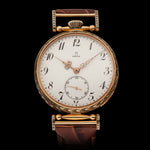 ARABESQUE Men's Wristwatch fits Vintage Mechanical Movement 15 Jewels