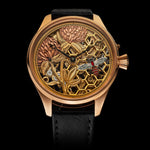 PRE-ORDER: MELLIFLEUR Exclusive Custom Made Marrige Watch with Skeletonized Dial