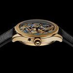 VITIS Men's Skeletonized Wristwatch with LE COULTRE & Co. Vintage Mechanical Movement