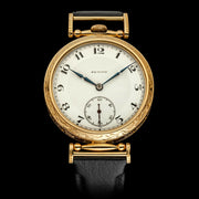 LE PARAGON Men's Wristwatch fits Vintage ZENITH Movement & Original Enamel Dial - The Timeless Watches