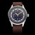 mens artisan design wristwatch with vintage mechanical swiss movement modern case and custom-made dial