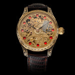 GARNET Men's Artisan Wristwatch fits 1959 Swiss Vintage Mechanical Movement